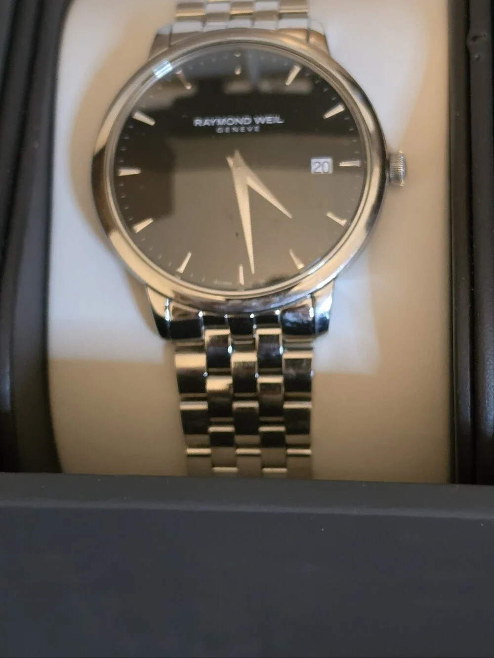 Raymond Weil Toccata 42mm Stainless Steel Men's Watch - Black Dial